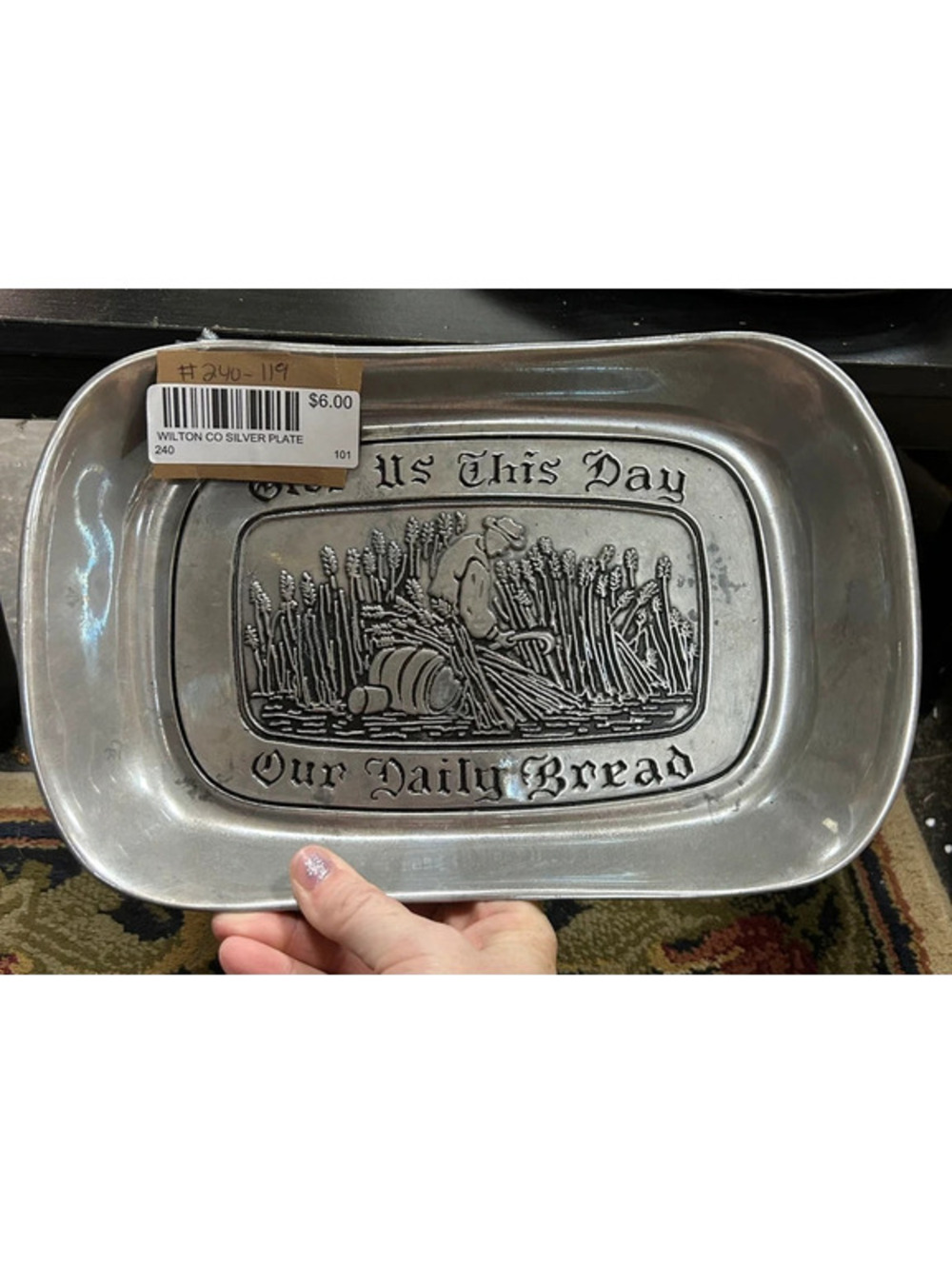 Daily bread tray